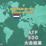 ABNアムロ・オープン 大会結果 ATP500 オランダ ロッテルダム