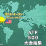 ダラス・オープン 大会結果 ATP500 アメリカ ダラス